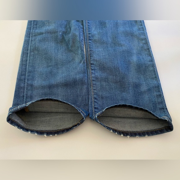 TRUE RELIGION “Brianna” Women’s Boyfriend Jeans Distressed Made in USA Size 26 - Picture 9 of 9